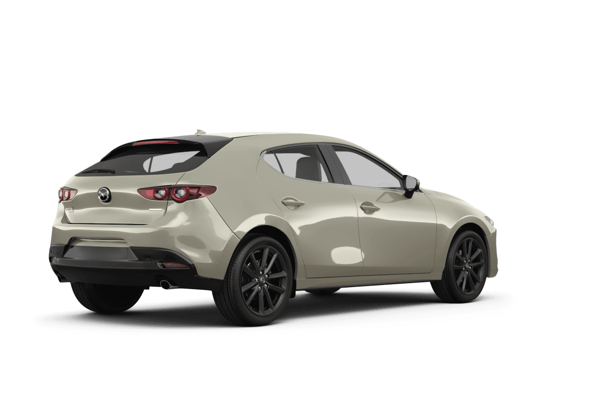 Mazda Mazda3 Hatchback - Back view Mazda Mazda3 Hatchback - Back view